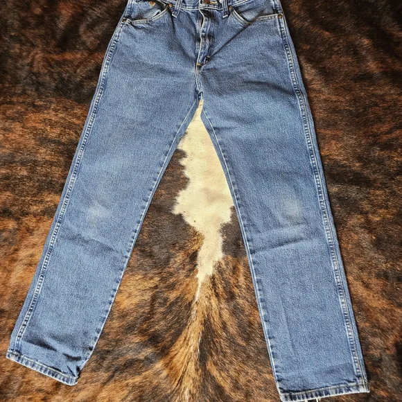 Wrangler Men's Straight Jeans - Blue - Picture 1 of 5